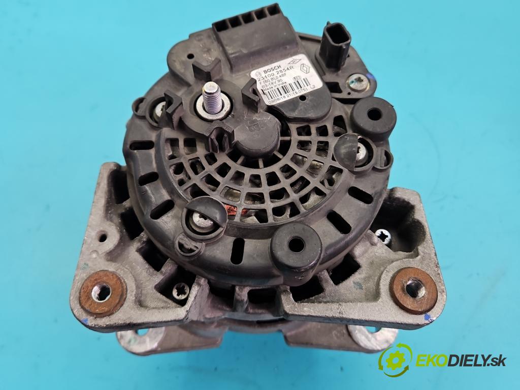 Dacia Sandero II 2012-2020 0.9 Tce 90 HP manual 66 kW 898 cm3 5- Alternator 231002854R (Alternátor)