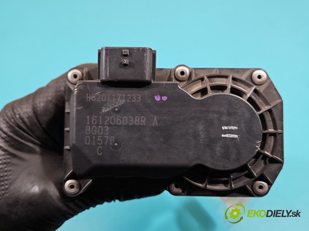 Dacia Sandero II 2012-2020 0.9 Tce 90 HP manual 66 kW 898 cm3 5- klapka 161206038R (Škrtiaca klapka)