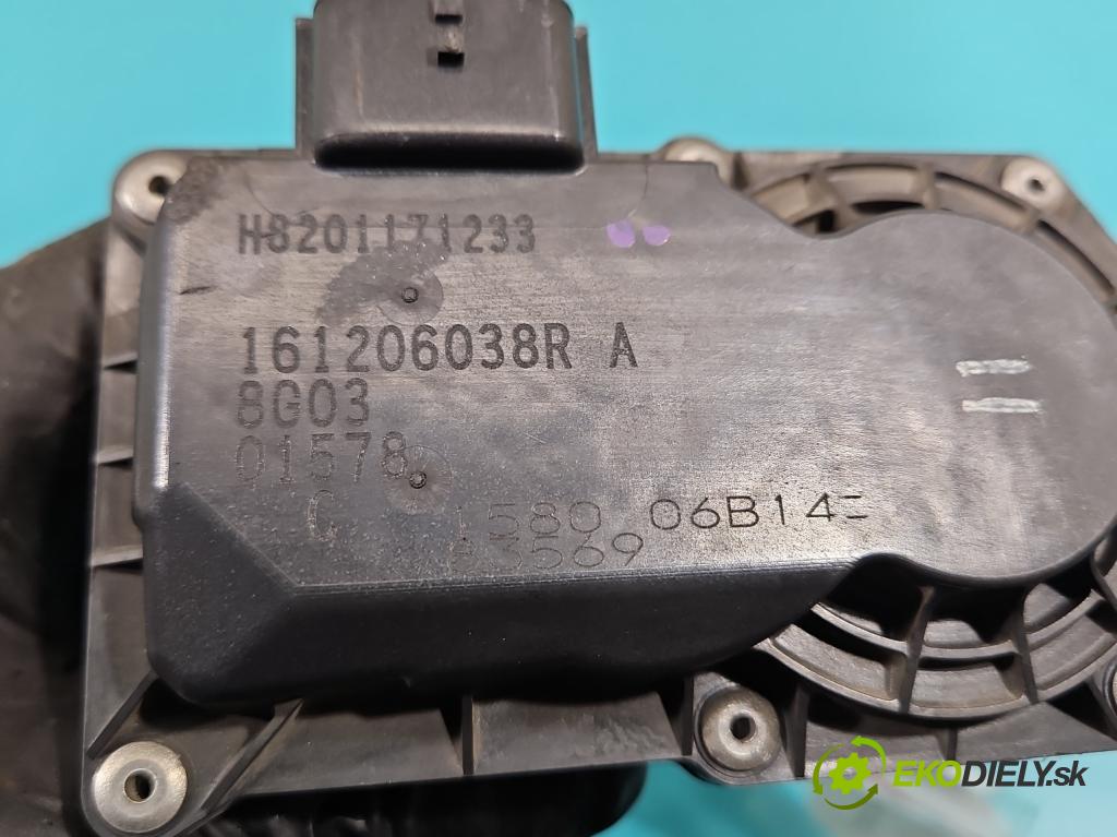 Dacia Sandero II 2012-2020 0.9 Tce 90 HP manual 66 kW 898 cm3 5- klapka 161206038R (Škrtiaca klapka)