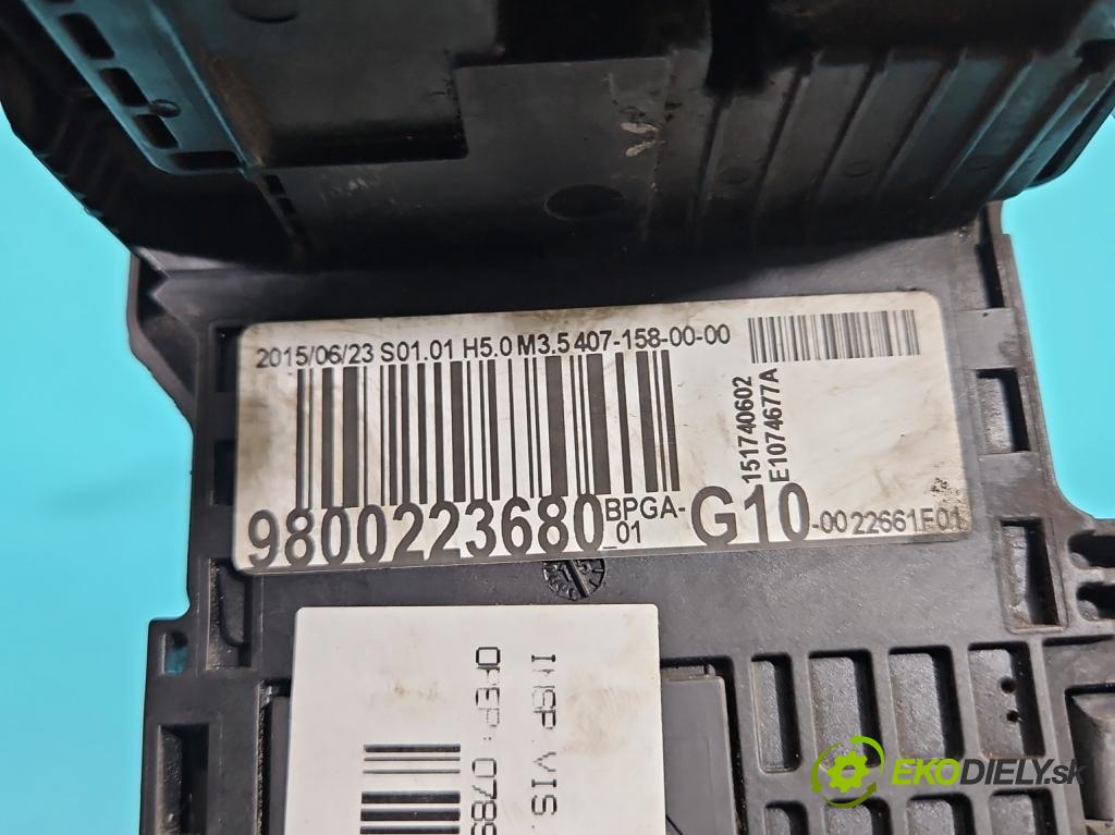 Peugeot 508 I 2010-2018 2.0 hdi 150 hp manual 110 kW 1997 cm3 4- kontakt plusová 9800223680