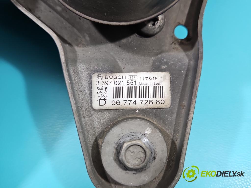 Peugeot 508 I 2010-2018 2.0 hdi 150 hp manual 110 kW 1997 cm3 4- motor stěračů přední 9677472580