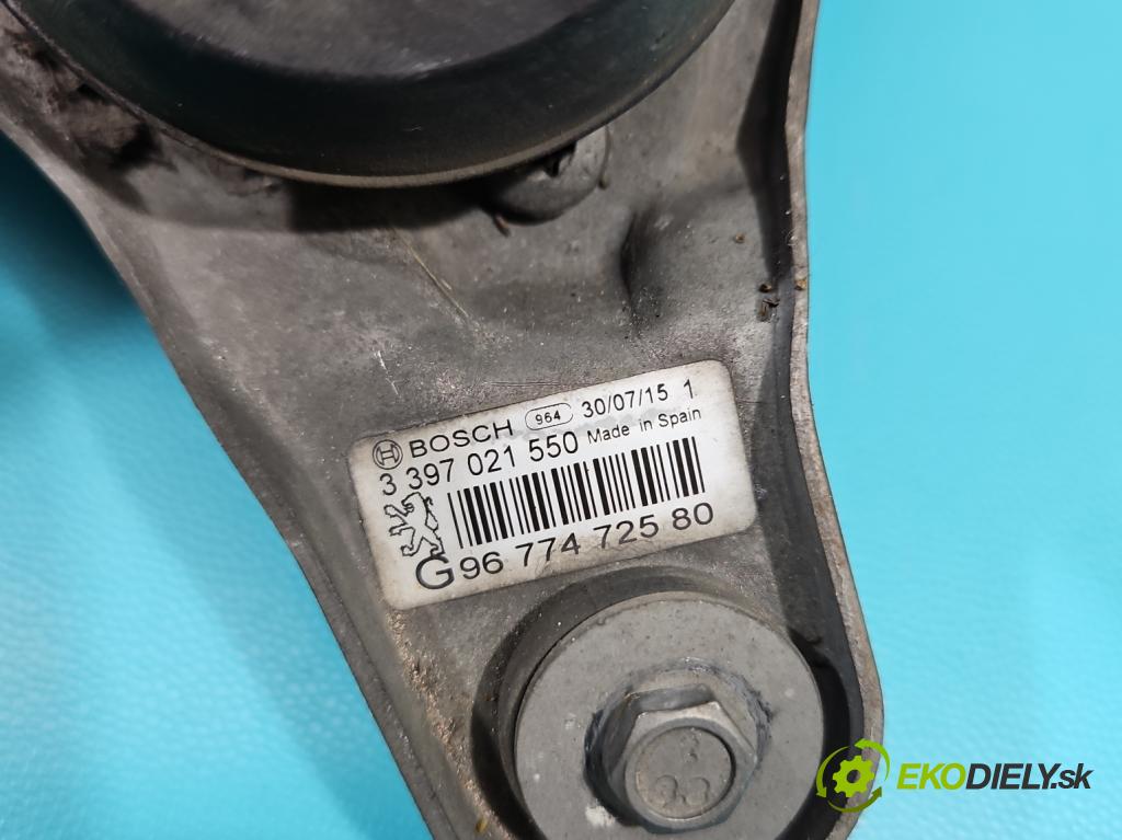 Peugeot 508 I 2010-2018 2.0 hdi 150 hp manual 110 kW 1997 cm3 4- motor stěračů přední 9677472580