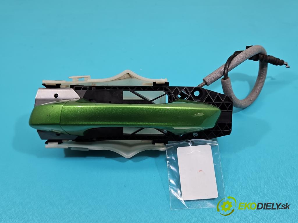 Skoda Fabia III 2014- 2021 1.4 tdi 105 HP manual 77 kW 1422 cm3 5- rukoväť predné ľavé mimo: 5N0837885H (Kľučka dverí vonkajšia predná ľavá)