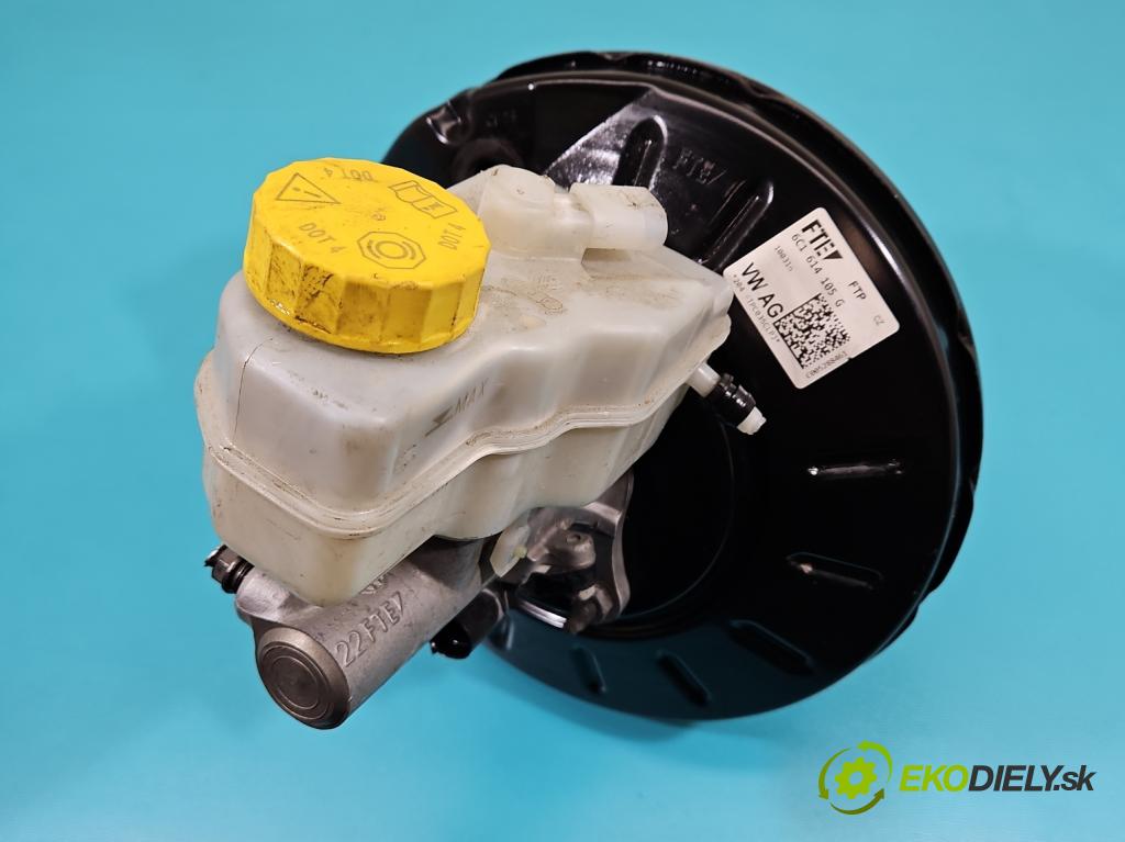 Skoda Fabia III 2014- 2021 1.4 tdi 105 HP manual 77 kW 1422 cm3 5- servo brzdové 6C1614105G