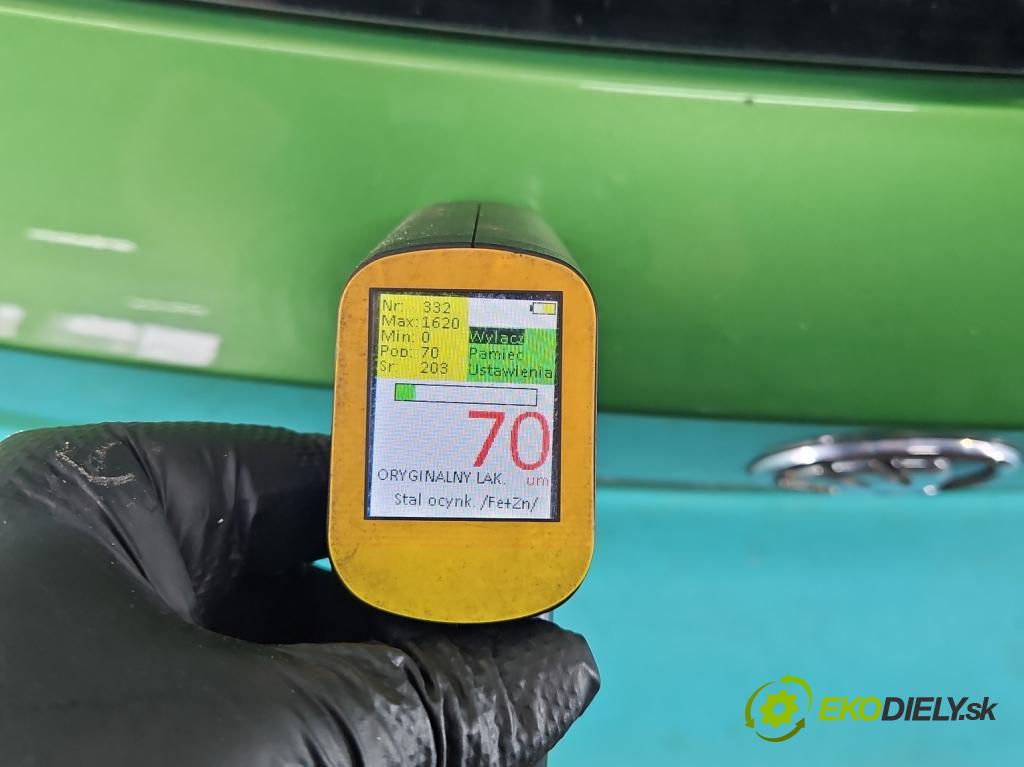 Skoda Fabia III 2014- 2021 1.4 tdi 105 hp manual 77 kW 1422 cm3 5- zadní kufrové dveře  (Zadní kapota (kufr))