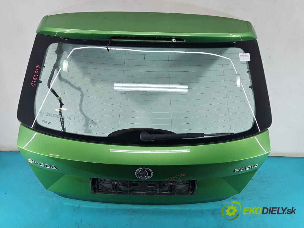 Skoda Fabia III 2014- 2021 1.4 tdi 105 hp manual 77 kW 1422 cm3 5- zadní kufrové dveře  (Zadní kapota (kufr))