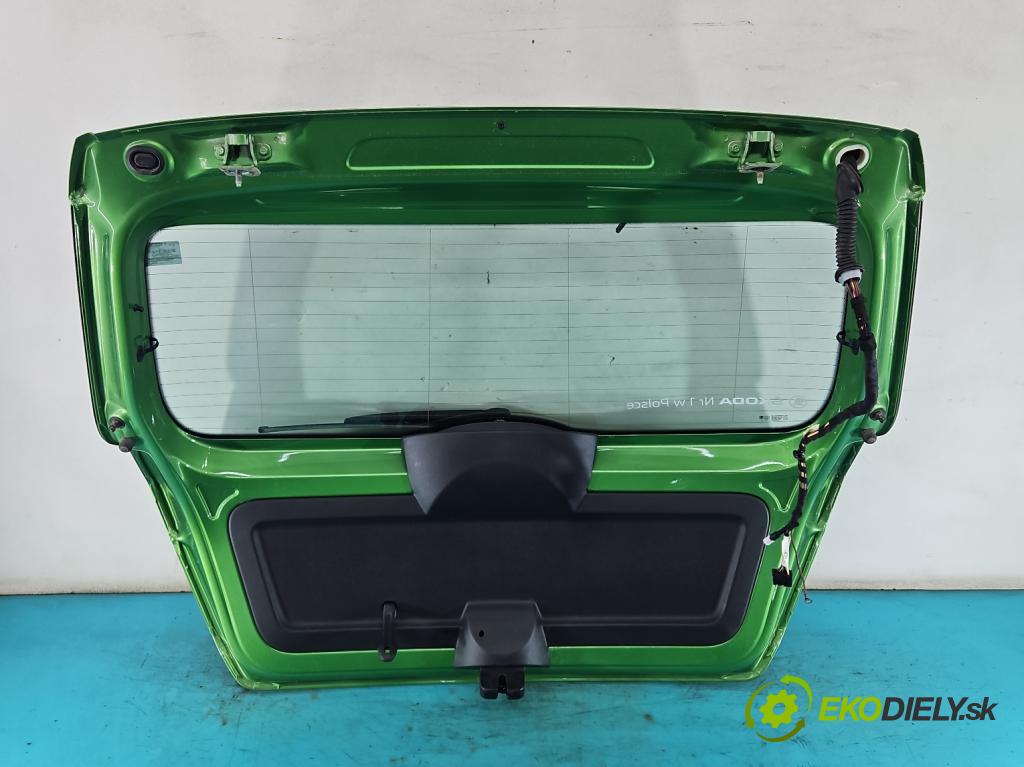 Skoda Fabia III 2014- 2021 1.4 tdi 105 hp manual 77 kW 1422 cm3 5- zadní kufrové dveře  (Zadní kapota (kufr))