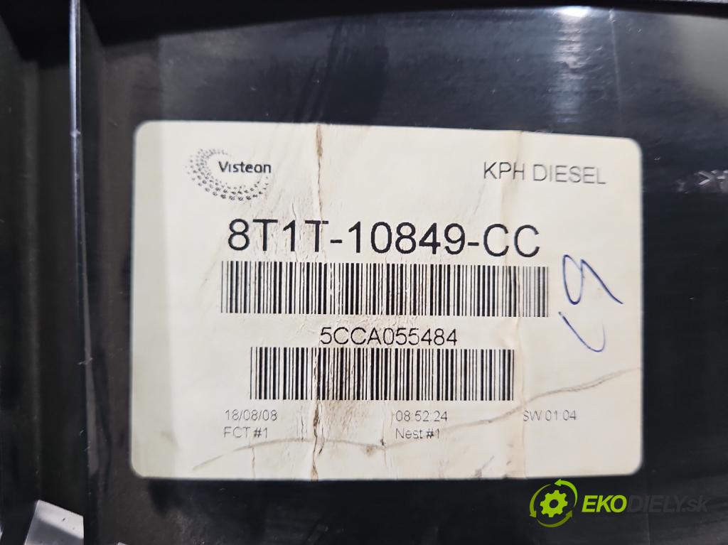 Ford Transit Connect I 2003-2013 1.8 tdci 90 HP manual 66 kW 1753 cm3 5- prístrojovka/ budíky 2T1F-10838-AC (Prístrojová doska)