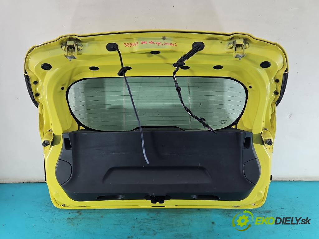 Renault Clio IV 2012-2020 0.9 Tce 90 hp manual 66 kW 898 cm3 5- zadní kufrové dveře  (Zadní kapota (kufr))