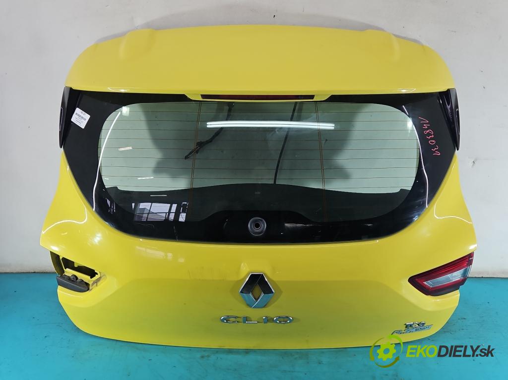 Renault Clio IV 2012-2020 0.9 Tce 90 hp manual 66 kW 898 cm3 5- zadní kufrové dveře  (Zadní kapota (kufr))