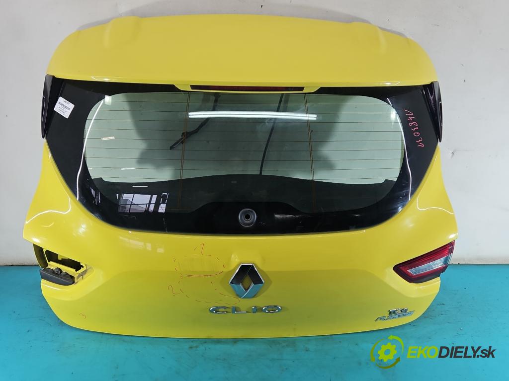 Renault Clio IV 2012-2020 0.9 Tce 90 hp manual 66 kW 898 cm3 5- zadní kufrové dveře  (Zadní kapota (kufr))