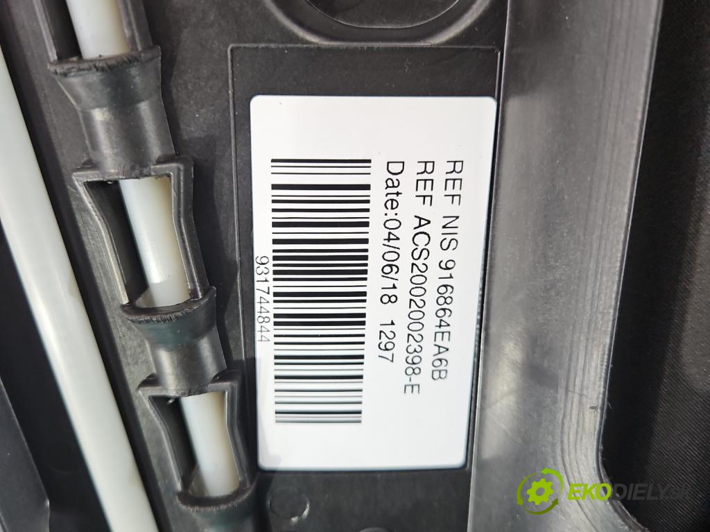 Nissan Qashqai II J11 2013-2021 1.2 T 116 hp manual 85 kW 1197 cm3 5- Střešní okno:  (Sklo karoserie)