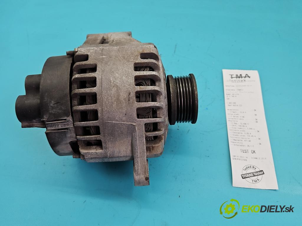 Opel Astra III 2004-2014 1.9 cdti 120 HP manual 88 kW 1910 cm3 5- Alternator  (Alternátor)