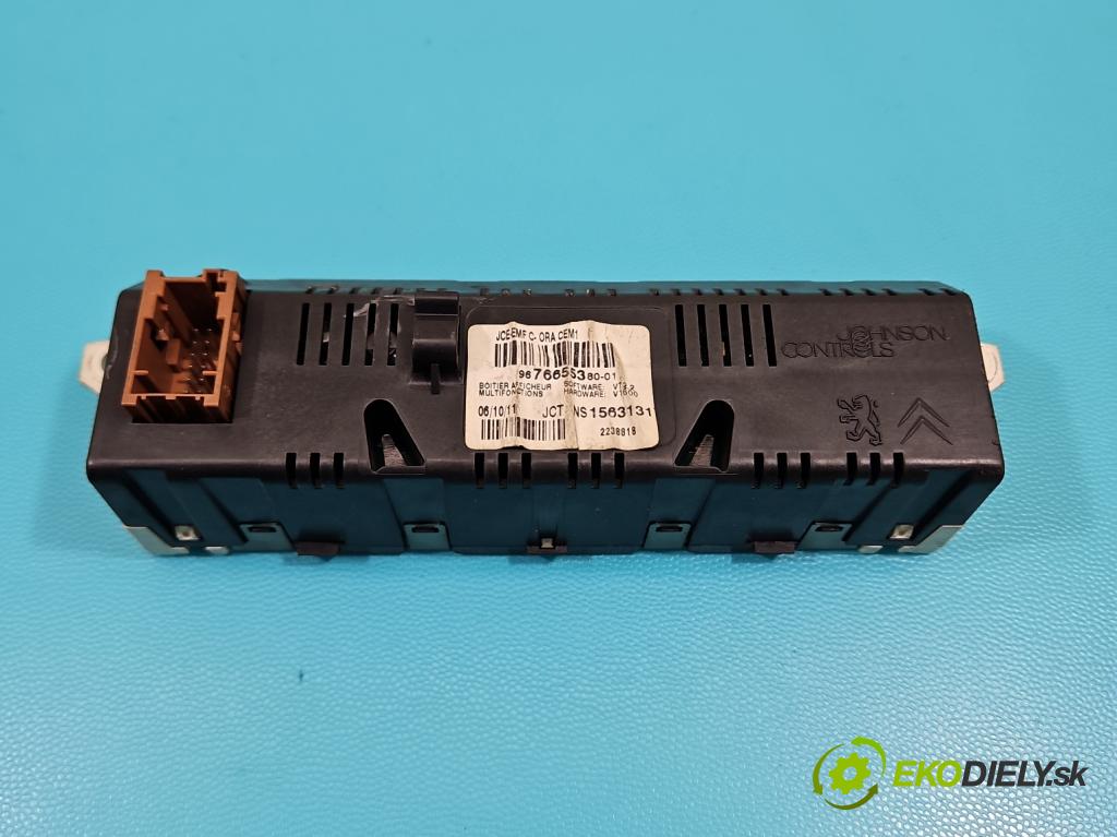 Peugeot 407 2.0 hdi 136 HP manual 100 kW 1997 cm3 5- Zobrazit: 9676655380 (Prístrojová doska)