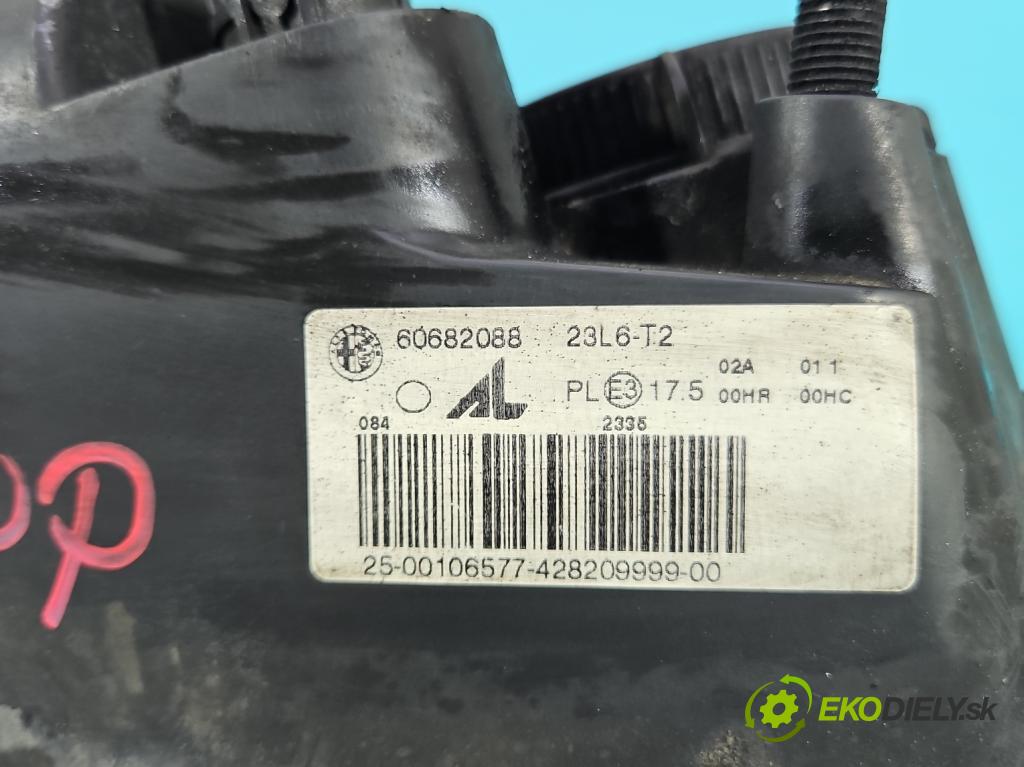 Alfa romeo 159 2.4 jtd 200 hp manual 147 kW 2387 cm3 5- světlo pravý 60682088 (Pravé přední světlo)