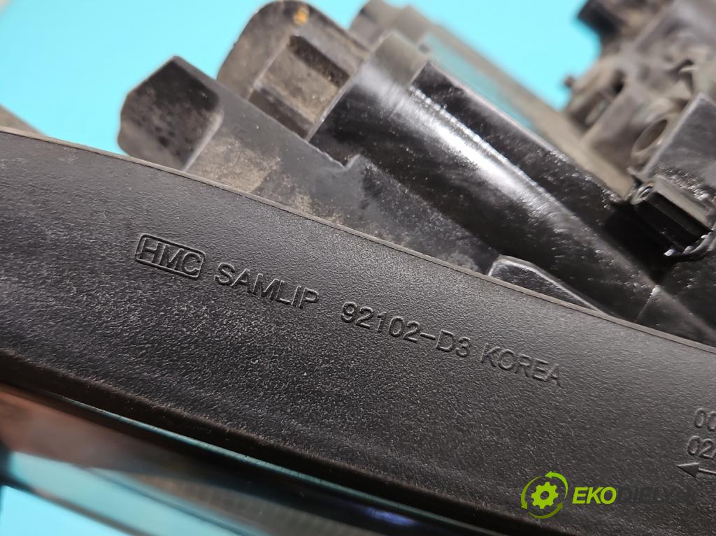 Hyundai Tucson III 2015-2020 2.0 crdi 136 HP automatic 100 kW 1999 cm3 5- Reflektor: pravý 92102-D3 (Svetlo predné pravé)