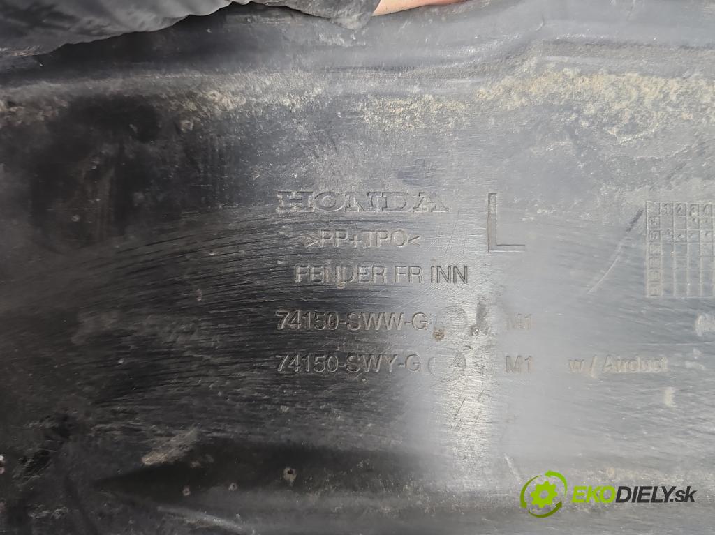 Honda CR-V III 2006-2011 2.2 i-CTDi 140 hp manual 103 kW 2204 cm3 5- blatník: přední levé 74150-SWW-G