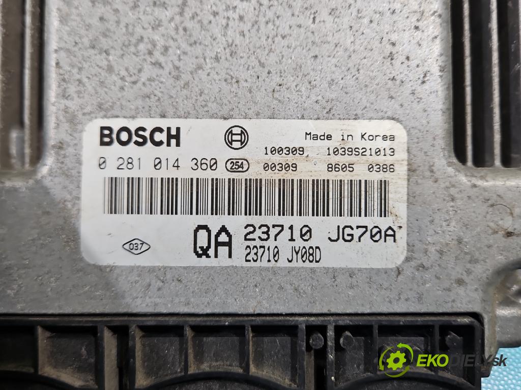 Renault Koleos I 2008-2016 2.0 dci 150 HP manual 110 kW 1995 cm3 5- riadiaca jednotka motora 0281014360