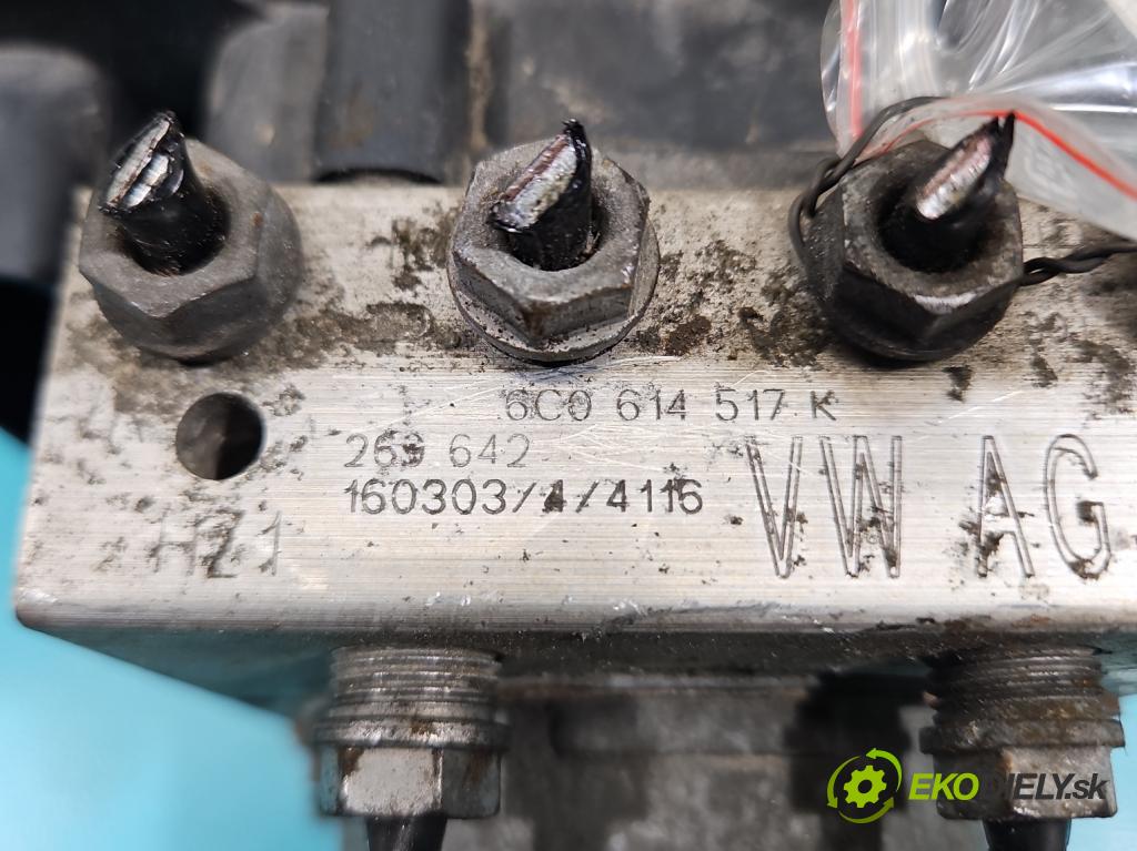Skoda Fabia III 2014- 2021 1.4 tdi 105 HP manual 77 kW 1422 cm3 5- čerpadlo abs 6C0614517K (Pumpa ABS)