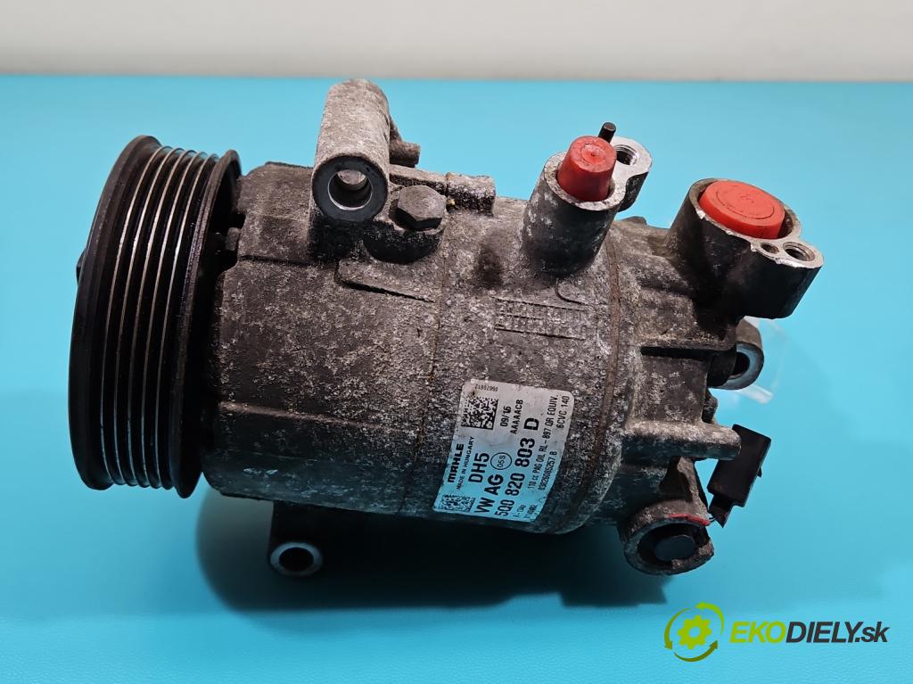 Skoda Fabia III 2014- 2021 1.4 tdi 105 HP manual 77 kW 1422 cm3 5- Kompresor: klimatizácie 5Q0820803D (Kompresor klimatizácie)