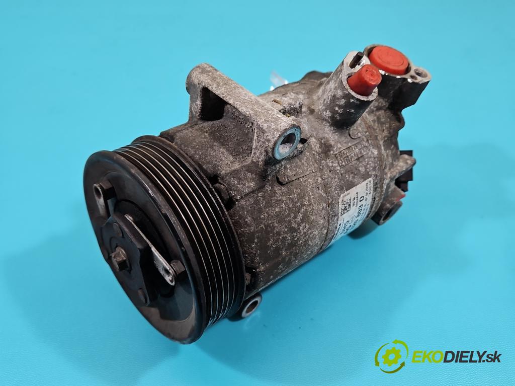 Skoda Fabia III 2014- 2021 1.4 tdi 105 HP manual 77 kW 1422 cm3 5- Kompresor: klimatizácie 5Q0820803D (Kompresor klimatizácie)