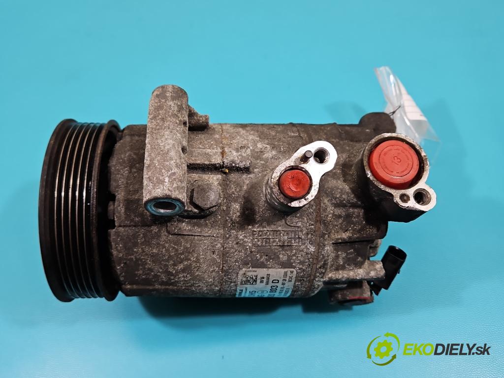 Skoda Fabia III 2014- 2021 1.4 tdi 105 HP manual 77 kW 1422 cm3 5- Kompresor: klimatizácie 5Q0820803D (Kompresor klimatizácie)