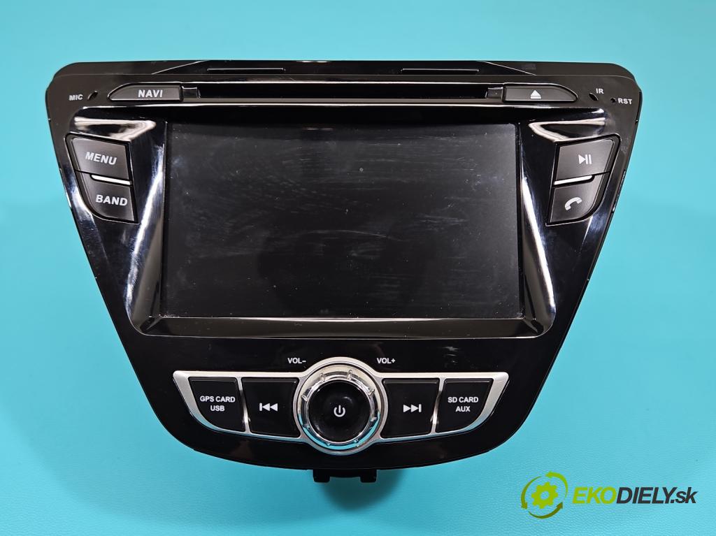 Hyundai Elantra V 2010-2016 1.6 GDI 132  HP manual 97 kW 1591 cm3 4- Radio