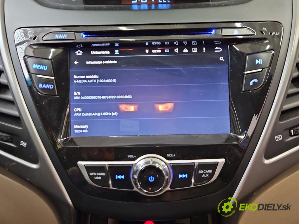 Hyundai Elantra V 2010-2016 1.6 GDI 132  HP manual 97 kW 1591 cm3 4- Radio 