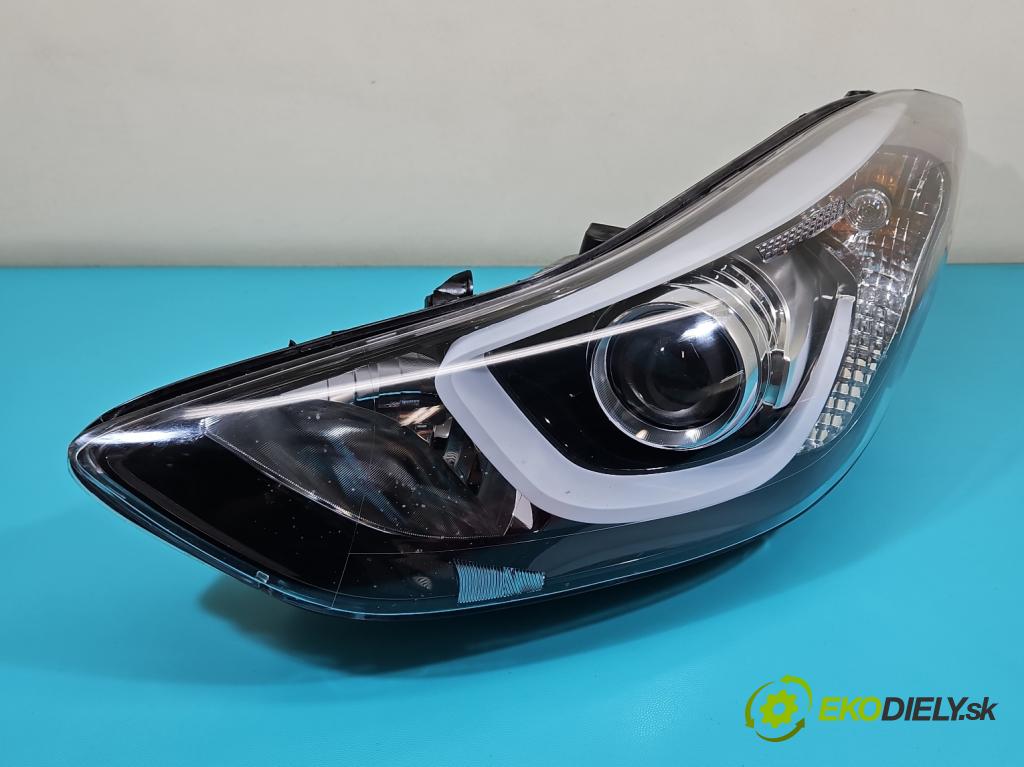 Hyundai Elantra V 2010-2016 1.6 GDI 132  HP manual 97 kW 1591 cm3 4- Reflektor: ľavý 92101-3X (Kľučka dverí ostatné)