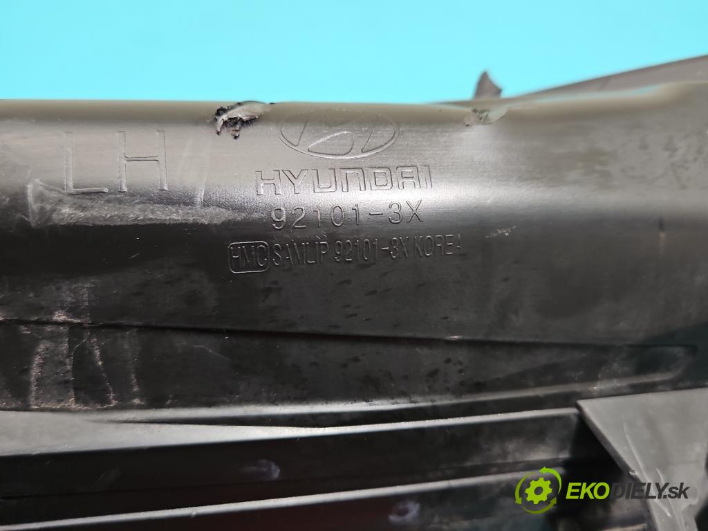 Hyundai Elantra V 2010-2016 1.6 GDI 132  HP manual 97 kW 1591 cm3 4- Reflektor: ľavý 92101-3X (Kľučka dverí ostatné)