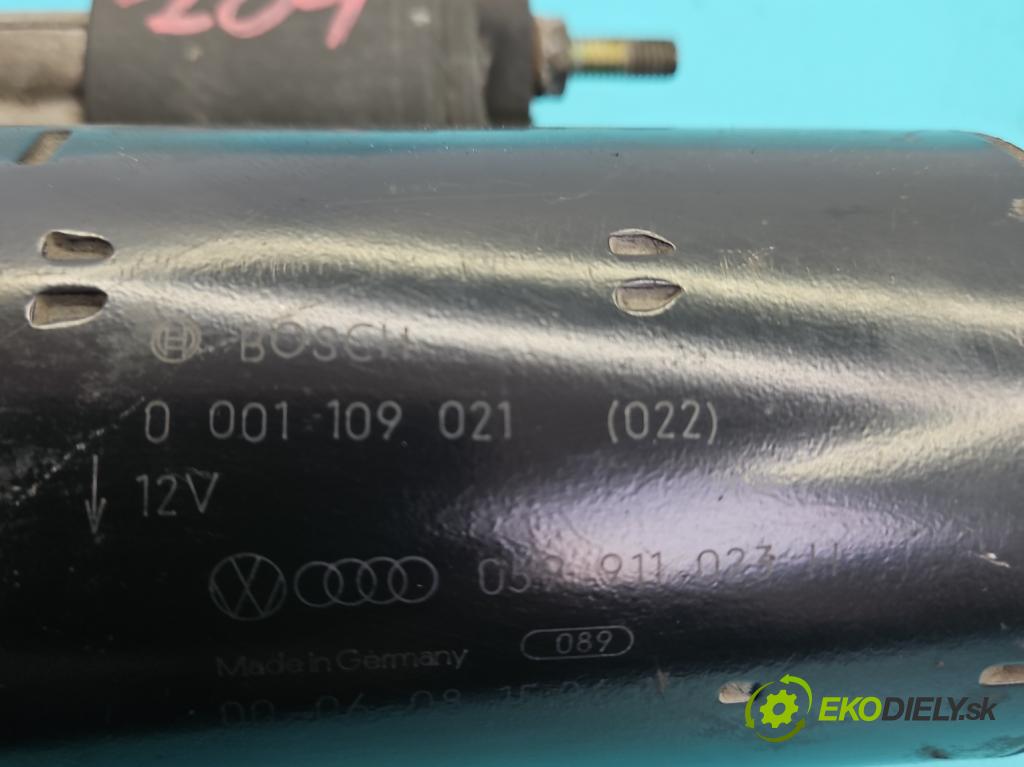 Audi A4 B5 1994-2001 2.5 tdi 150 HP manual 110 kW 2496 cm3 4- štartér 0001109021 (Štartér)