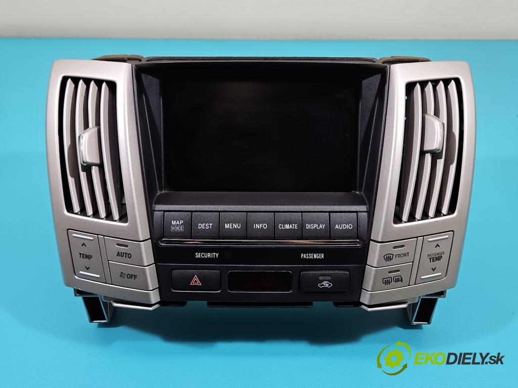 Lexus RX II 2003-2008 3.5 V6 automatic 203 kW 3456 cm3 5- Zobrazit: 86110-48330 (Prístrojová doska)