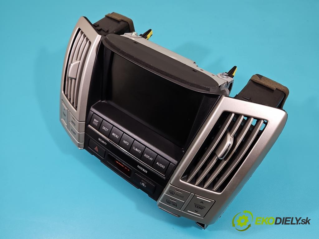 Lexus RX II 2003-2008 3.5 V6 automatic 203 kW 3456 cm3 5- Zobrazit: 86110-48330 (Prístrojová doska)