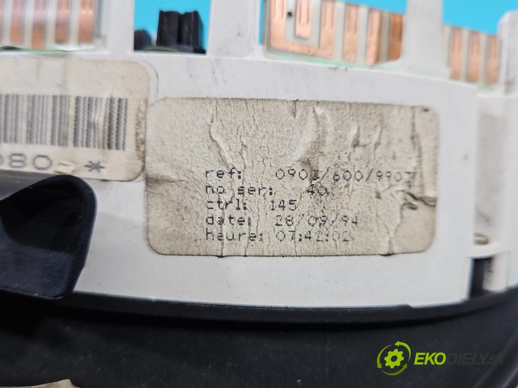 Citroen Evasion 2.0 8V 121KM manual 89 kW 1998 cm3 5- prístrojovka/ budíky 1471321080 (Prístrojová doska)