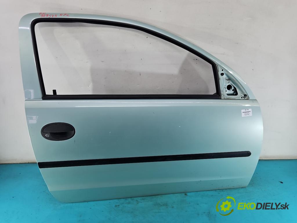 Opel Corsa C 2000-2006 1.0 12v 58 hp manual 43 kW 973 cm3 3- dveře přední pravé  (Klika dveří ostatní)