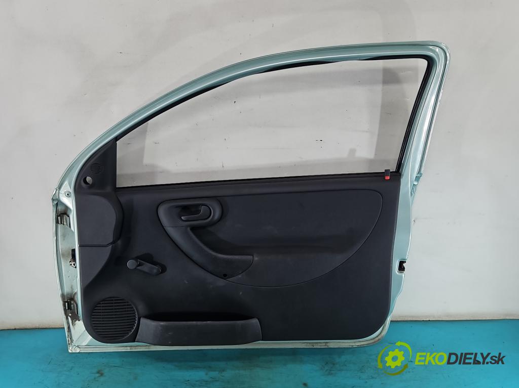 Opel Corsa C 2000-2006 1.0 12v 58 hp manual 43 kW 973 cm3 3- dveře přední pravé  (Klika dveří ostatní)