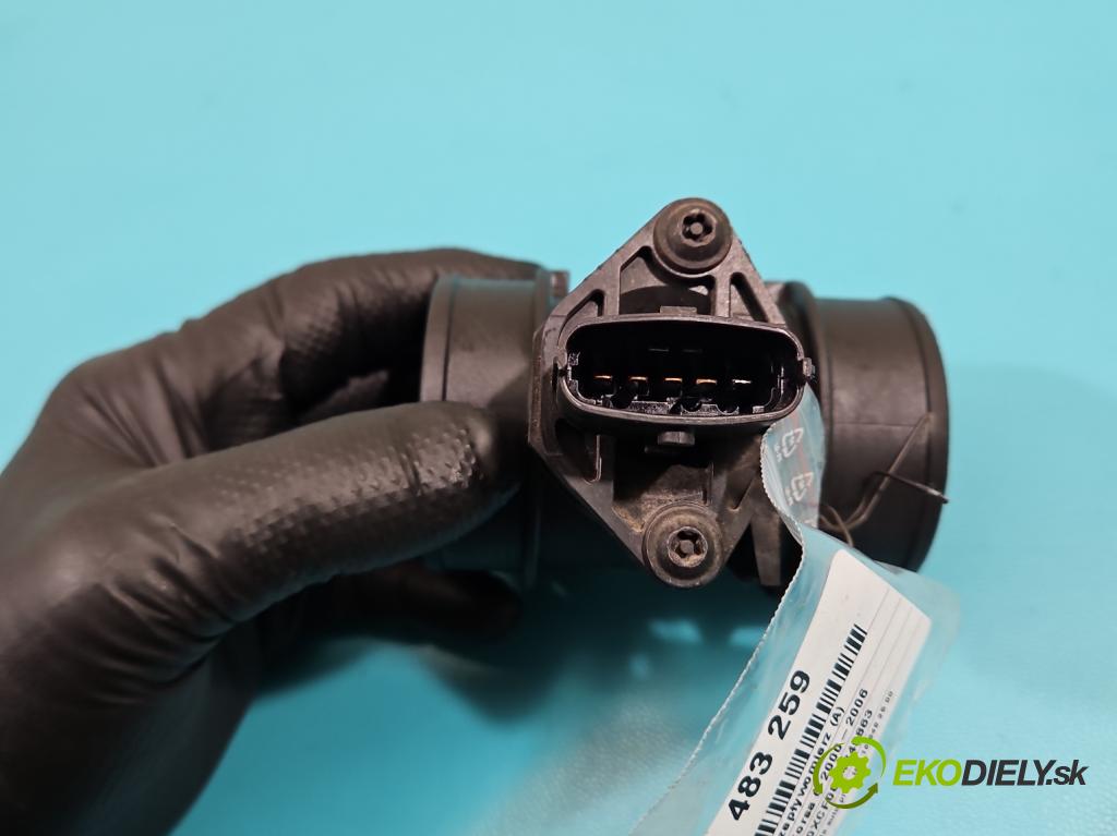 Opel Corsa C 2000-2006 1.0 12v 58 HP manual 43 kW 973 cm3 3- průtokoměr: 0280218031 (Váha vzduchu)