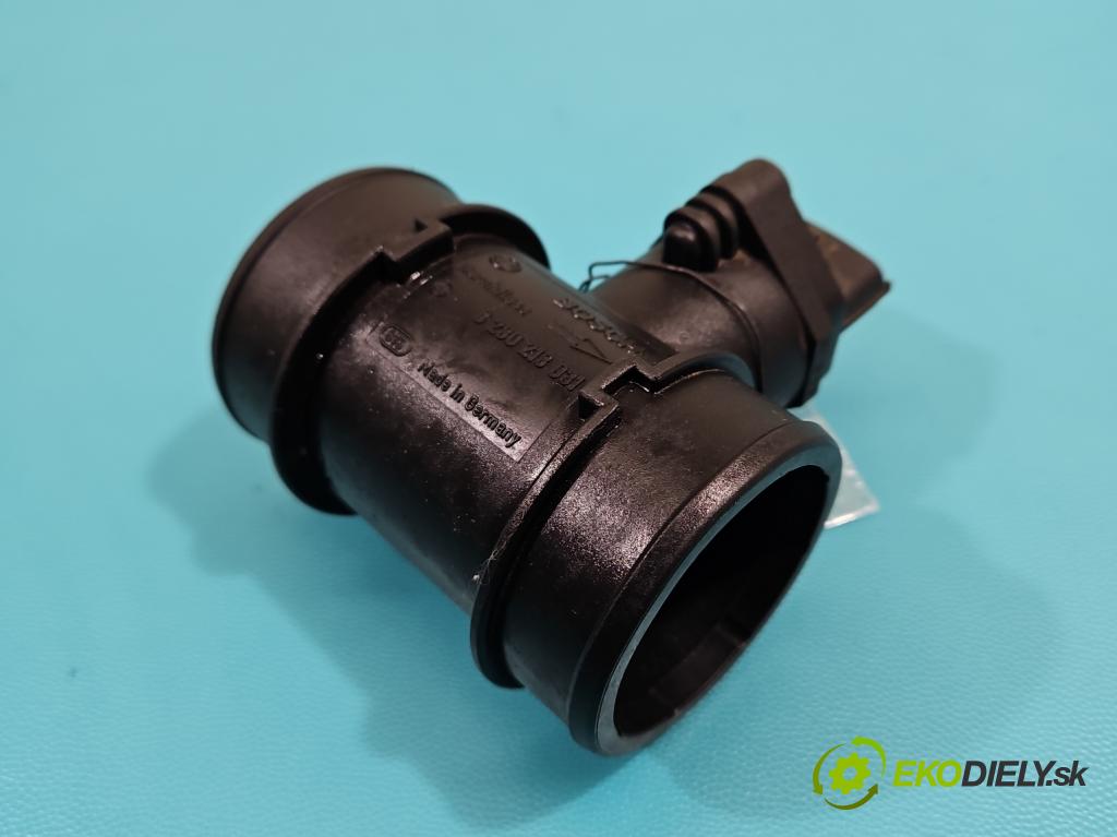 Opel Corsa C 2000-2006 1.0 12v 58 HP manual 43 kW 973 cm3 3- průtokoměr: 0280218031 (Váha vzduchu)