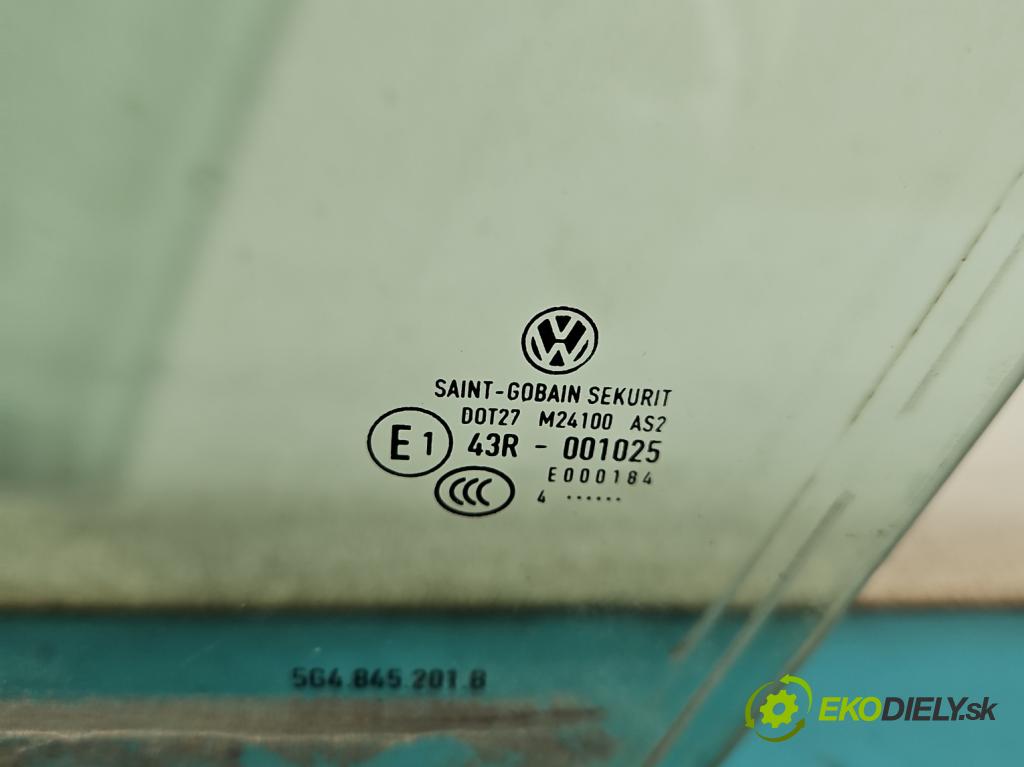Vw Golf VII 2012-2020 1.4 TSI 150 hp automatic 110 kW 1395 cm3 5- sklo dveře přední levé