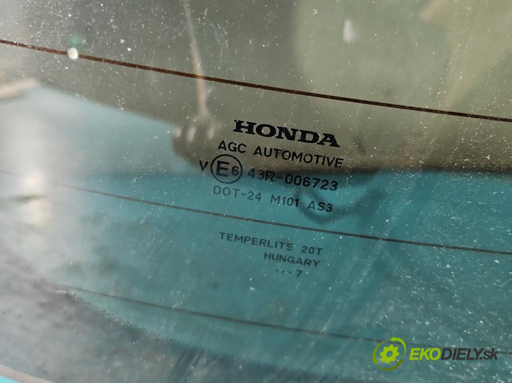 Honda CR-V III 2006-2011 2.2 i-CTDi 140 hp manual 103 kW 2204 cm3 5- sklo zadní  (Zadní sklo)