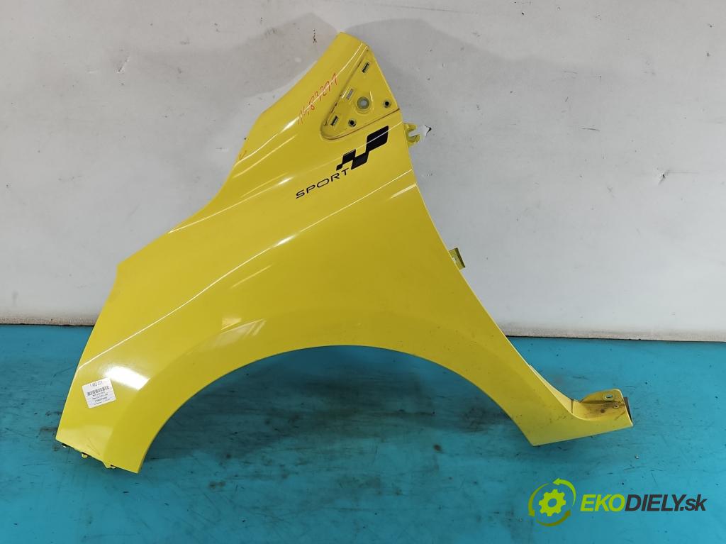 Renault Clio IV 2012-2020 0.9 Tce 90 hp manual 66 kW 898 cm3 5- blatnik přední levý 631014621R (Levý přední blatník)