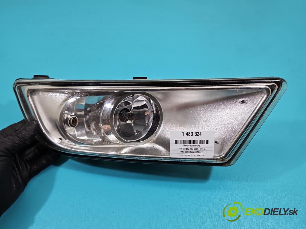 Ford Galaxy Mk2 2006-2015 2.0 tdci 131 hp manual 96 kW 1997 cm3 5- Halogen pravý  (Klika dveří ostatní)