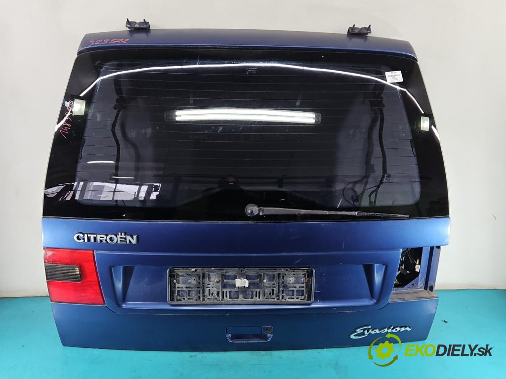 Citroen Evasion 2.0 8V 121KM manual 89 kW 1998 cm3 5- zadní kufrové dveře  (Zadní kapota (kufr))