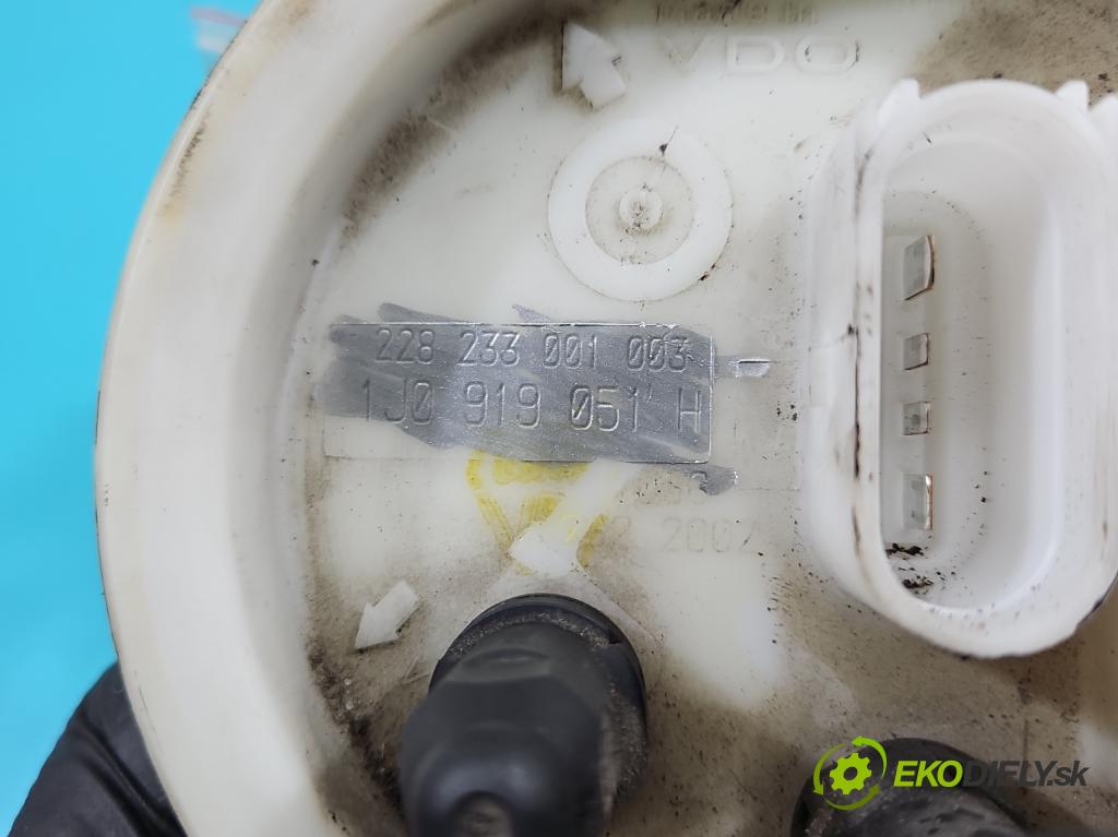 Seat Toledo II 1998-2004 1.8b 125 hp manual 92 kW 1781 cm3 4- čerpadlo paliva 1J0919051H