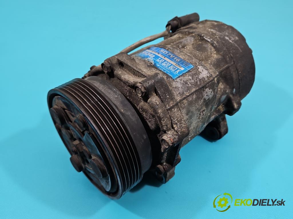 Seat Toledo II 1998-2004 1.8b 125 HP manual 92 kW 1781 cm3 4- Kompresor: klimatizácie 1J0820803K (Kompresor klimatizácie)