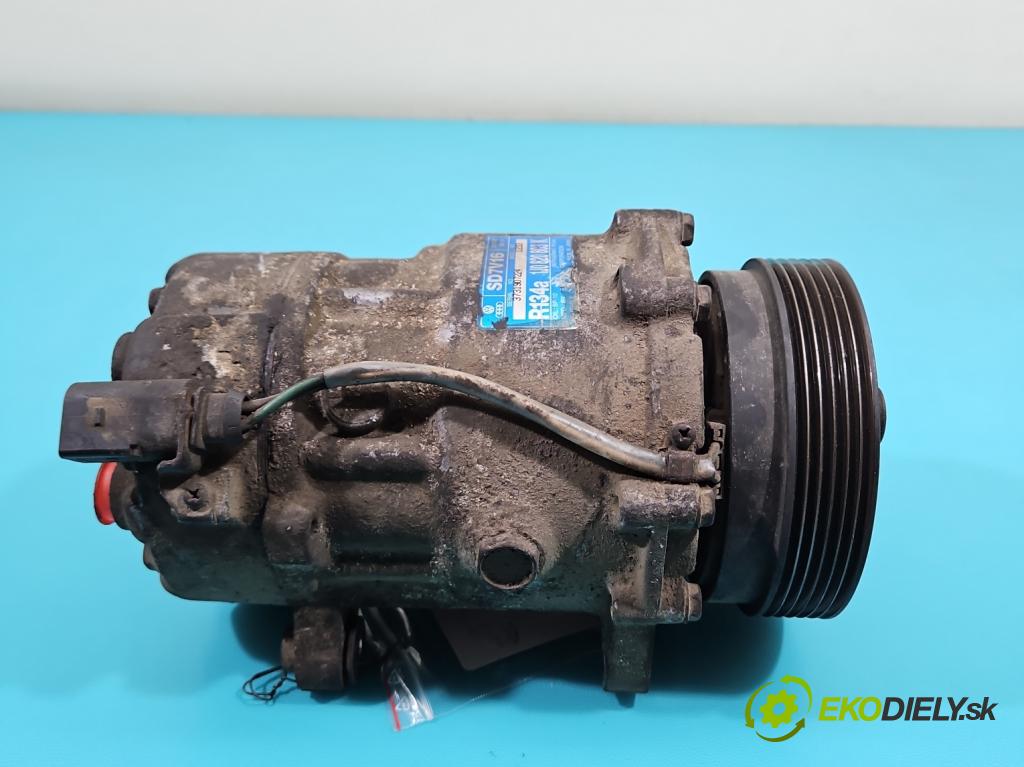Seat Toledo II 1998-2004 1.8b 125 HP manual 92 kW 1781 cm3 4- Kompresor: klimatizácie 1J0820803K (Kompresor klimatizácie)