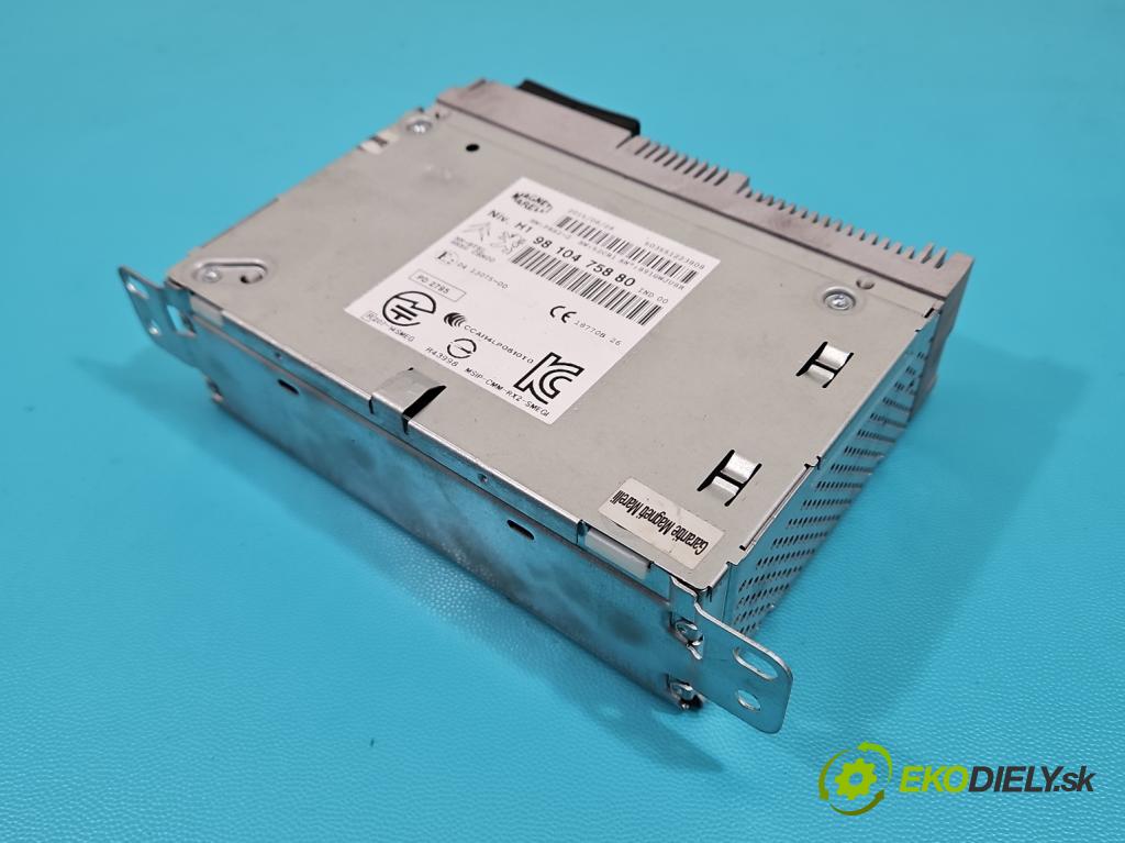 Peugeot 508 I 2010-2018 2.0 hdi 150 HP manual 110 kW 1997 cm3 4- Radio originál 9810475880