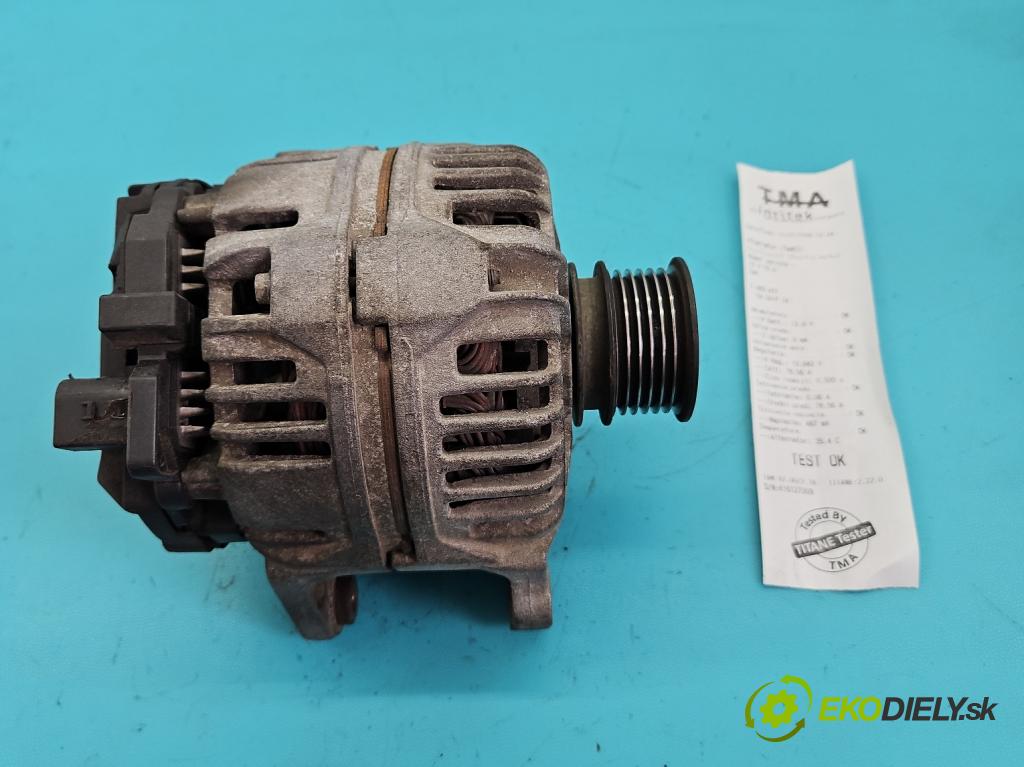 Vw Golf IV 1997-2003 1.4 16v 75 HP manual 55 kW 1390 cm3 5- Alternator 037903025L (Alternátor)