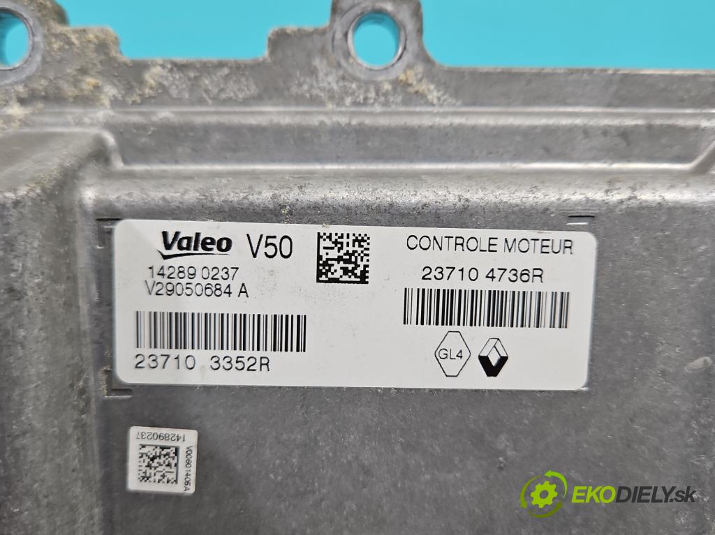 Renault Clio IV 2012-2020 0.9 Tce 90 HP manual 66 kW 898 cm3 5- riadiaca jednotka motora 237103352R