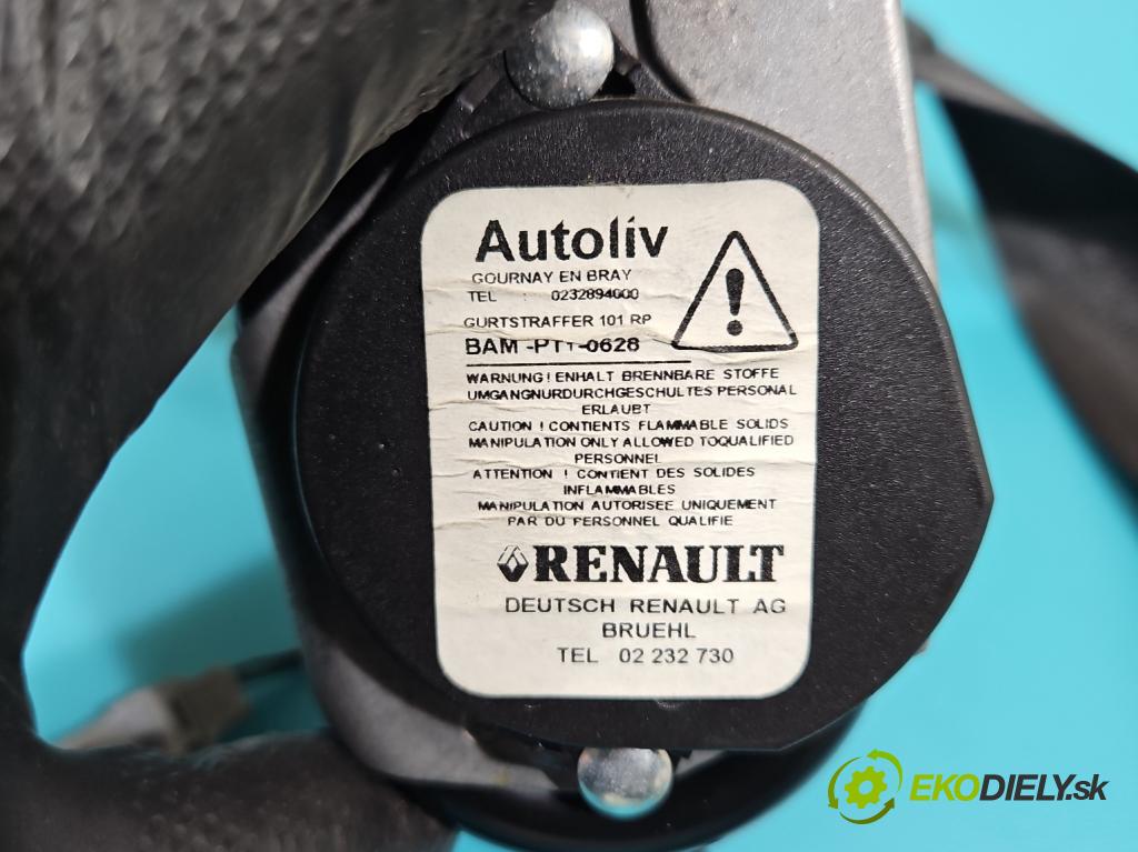 Renault Clio IV 2012-2020 0.9 Tce 90 HP manual 66 kW 898 cm3 5- pas bezpečnosť: predné pravý